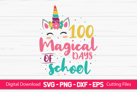 100 Magical Days of School Unicorn Gifts