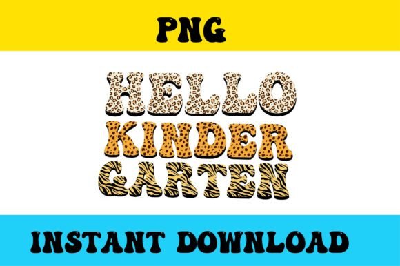 Hello Kindergarten Typography Leopard: A Stitch Review