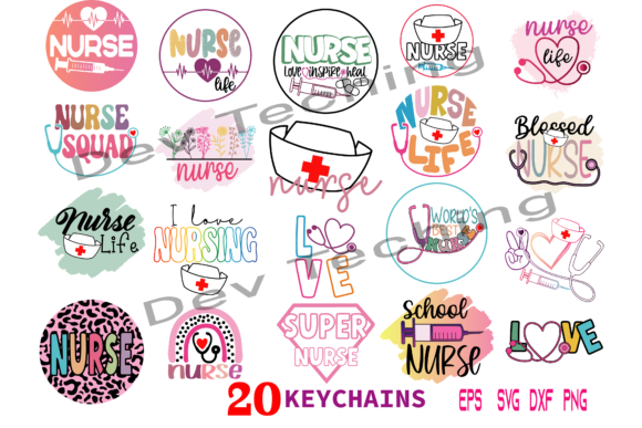 Nurse Keychain SVG Bundle: An Embroidery Review