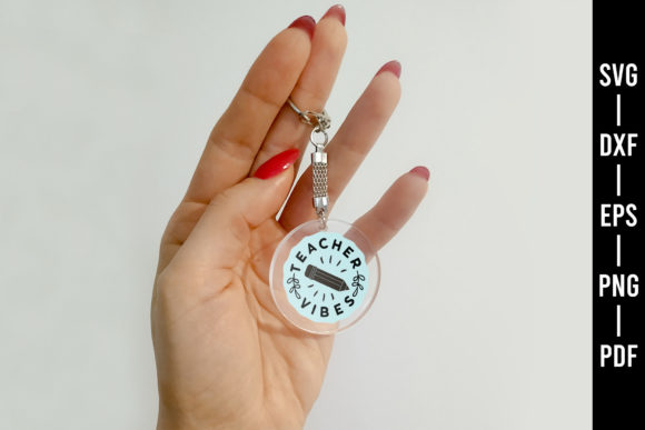 Teacher Vibes SVG: A Designer’s Keychain Review